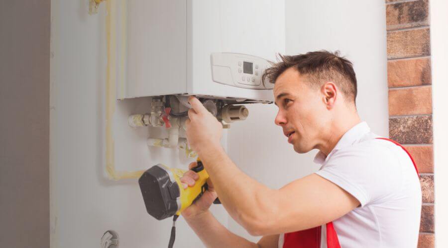 Professional water heater repair in Keyesport, IL